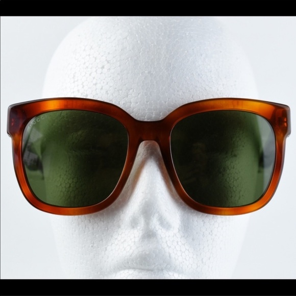 Gucci GG0034S Oversized Sunglasses with Case